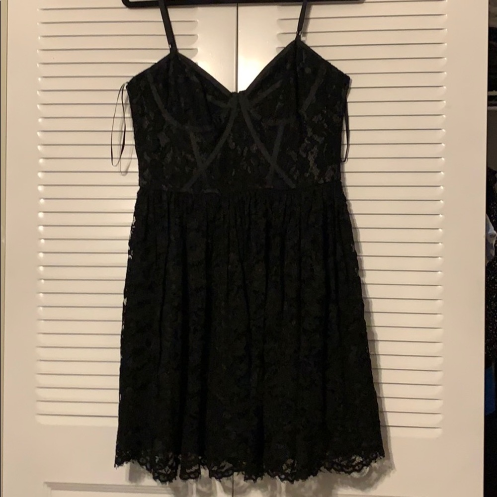 Black lace Jill Stuart dress